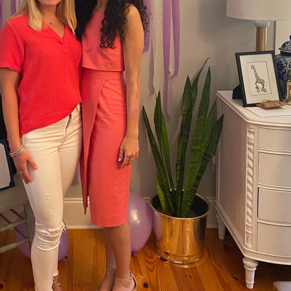 ANTONIO MELANI ROSSANA MIDI DRESS - Picture 6 of 6